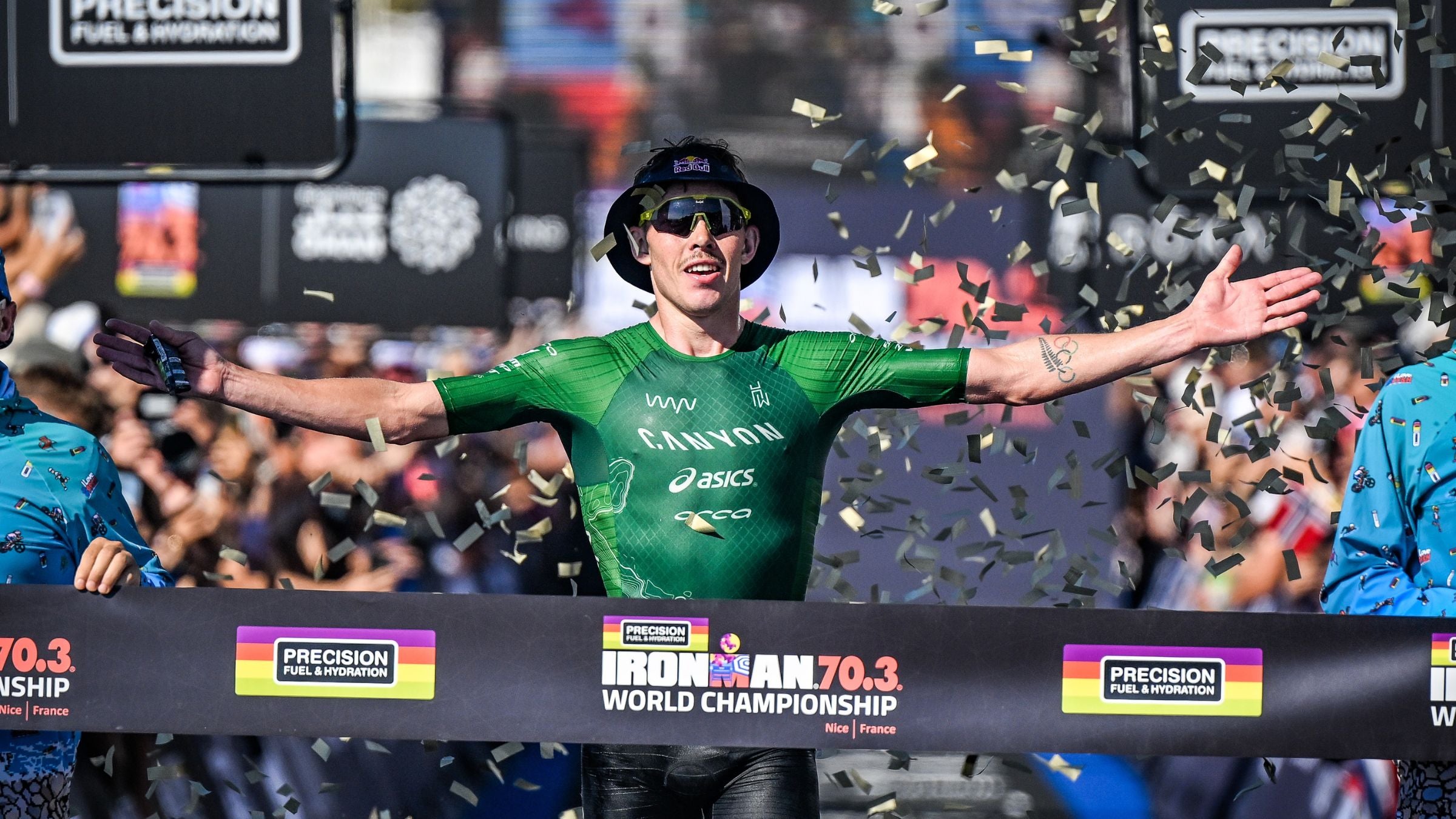 Hayden Wilde Conquers Nice to Claim Ironman 70.3 World Championship Title