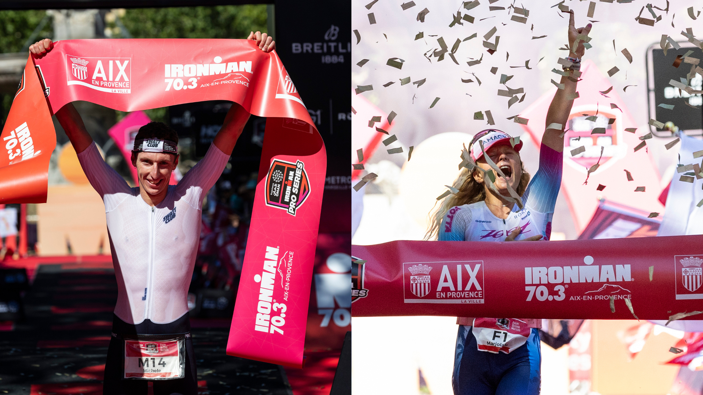 Ironman 70.3 Aix-en-Provence: Marjolaine Pierré Defends Title as Michele Bortolamedi Breaks Kristian Blummenfelt’s Course Record