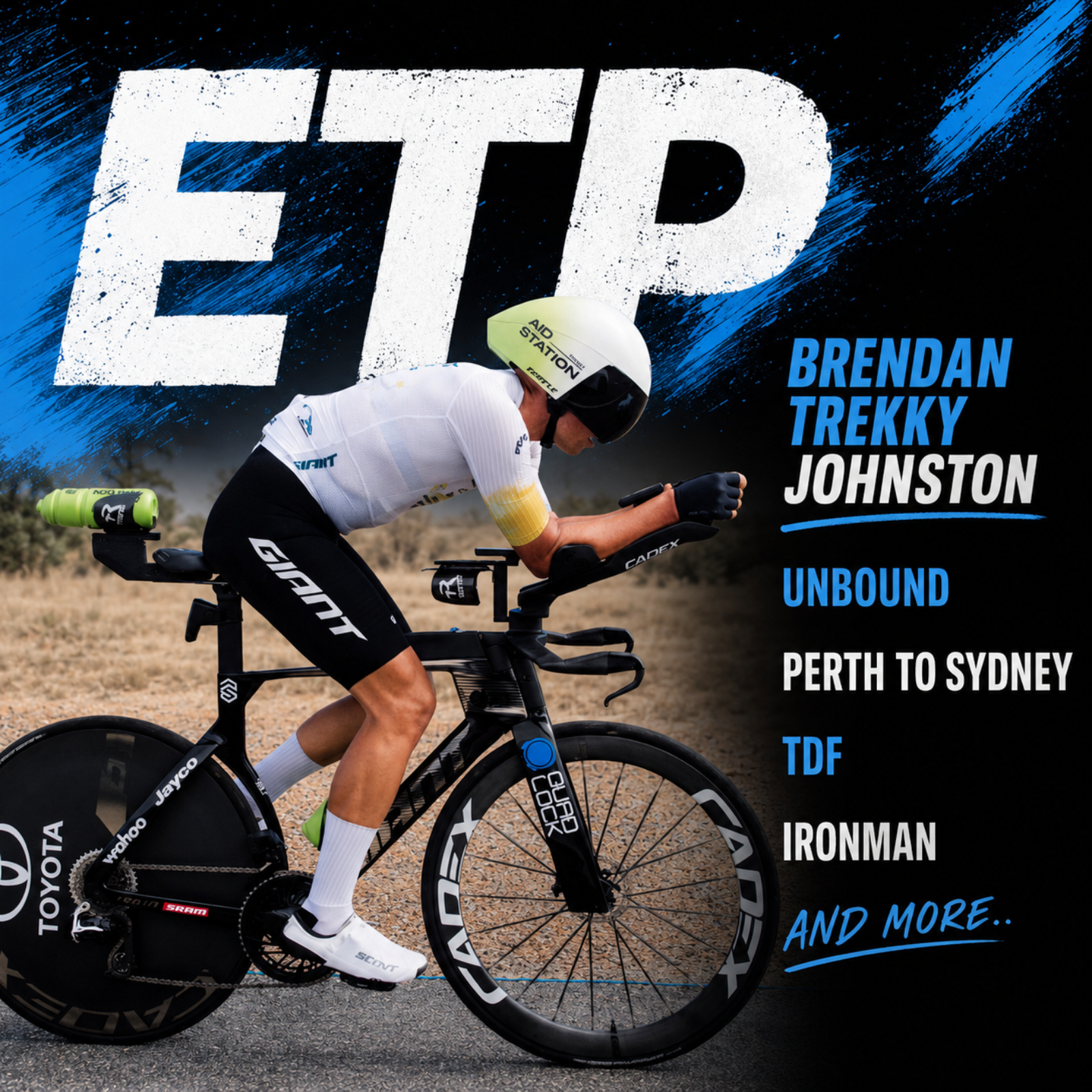 Pro Gravel Racer, Brendan 'Trekky' Johnston