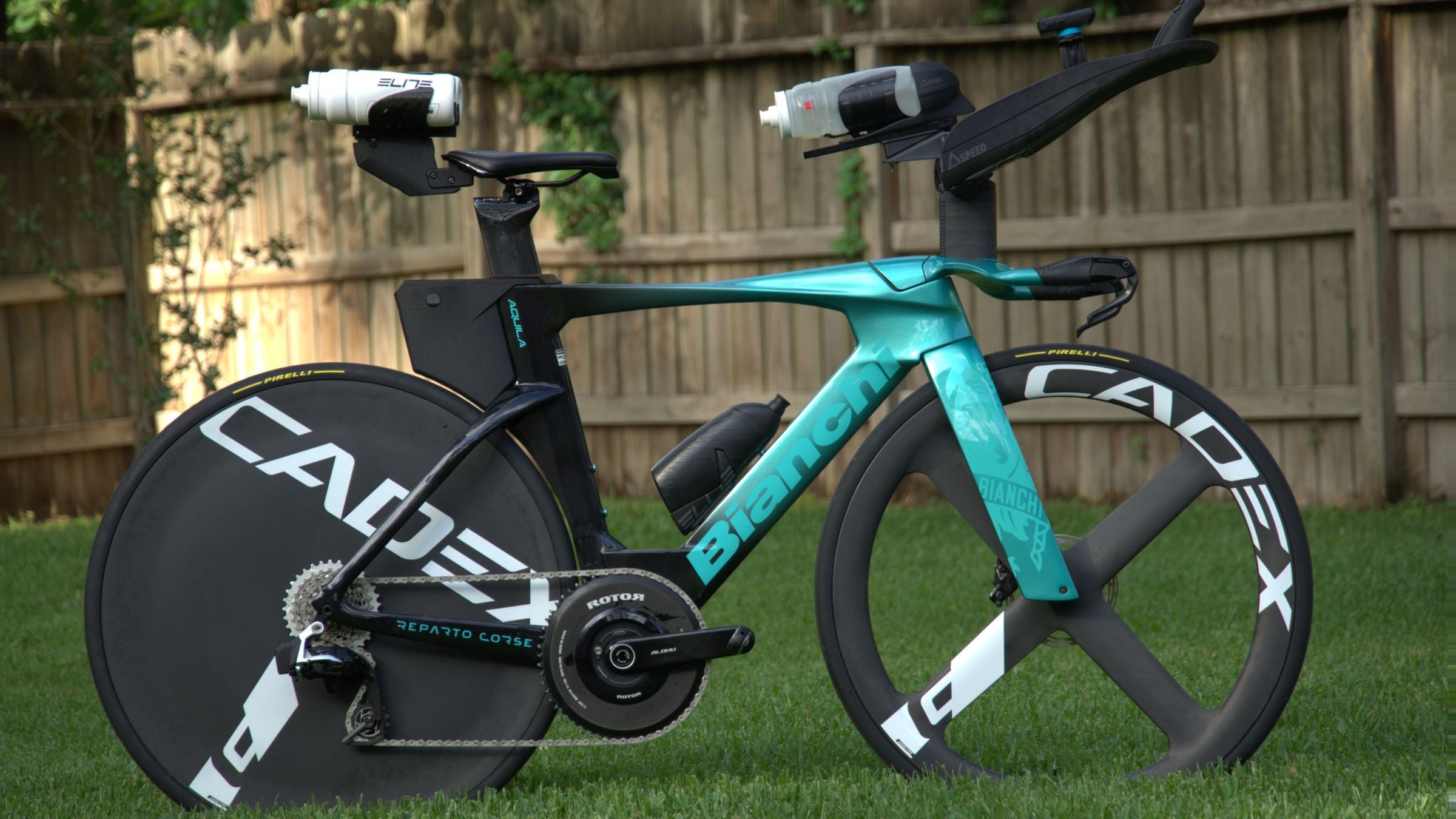 Cam Main’s Head-Turning Bianchi (Yes, Bianchi) Aquila TT for Ironman Texas