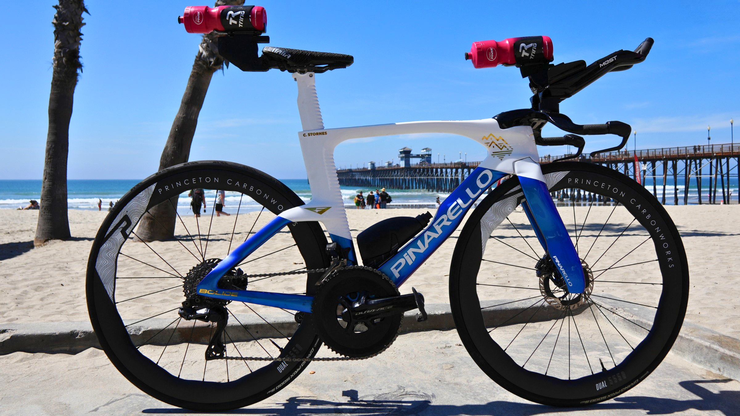 Casper Stornes’ 2026 70.3 Oceanside Pinarello Bolide F TT
