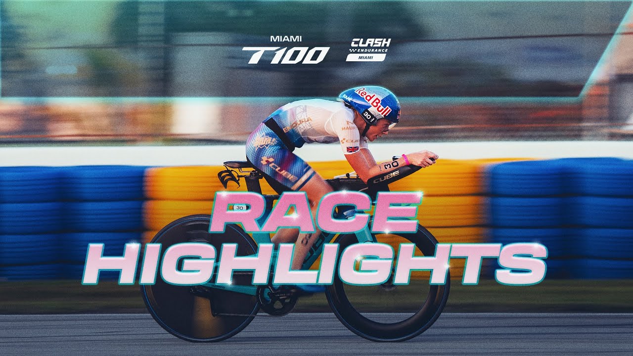 Race Highlights | 2024 Miami T100 | Men's & Women's Races 📽