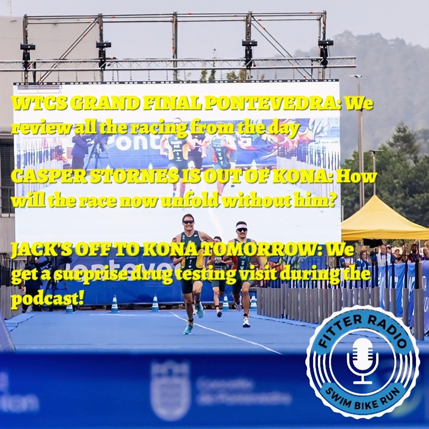 #693 - WTC Grand Final Pontevedra Race Review. Casper Stornes out of Kona... How Will This Affect the Racing on the Day.
