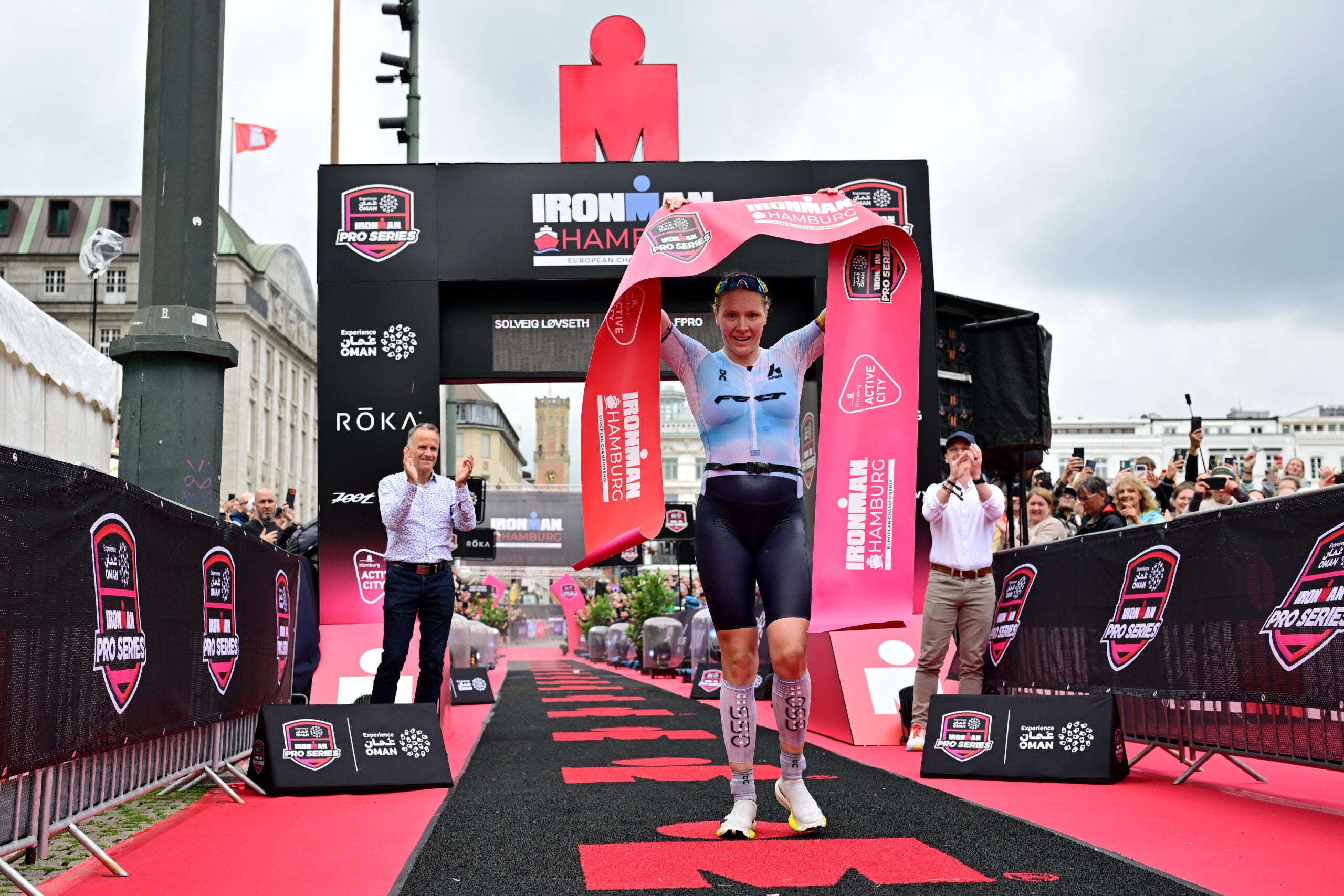 Solveig Løvseth Holds Off Laura Philipp to Win Ironman European Championship in Hamburg