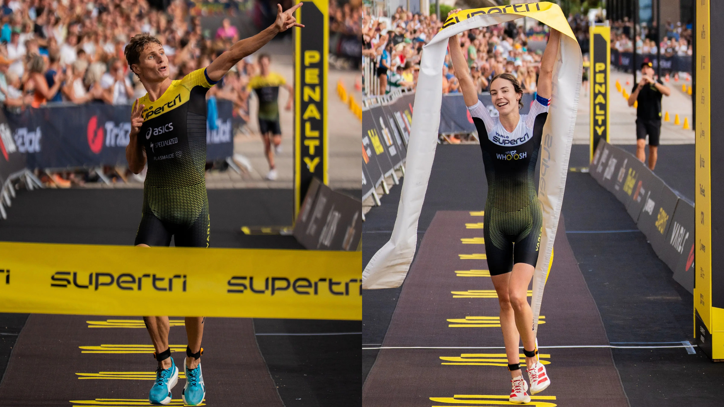 Cassandre Beaugrand and Matt Hauser Earn the Biggest One-Day Paycheck in Triathlon at Supertri Pro Series Final