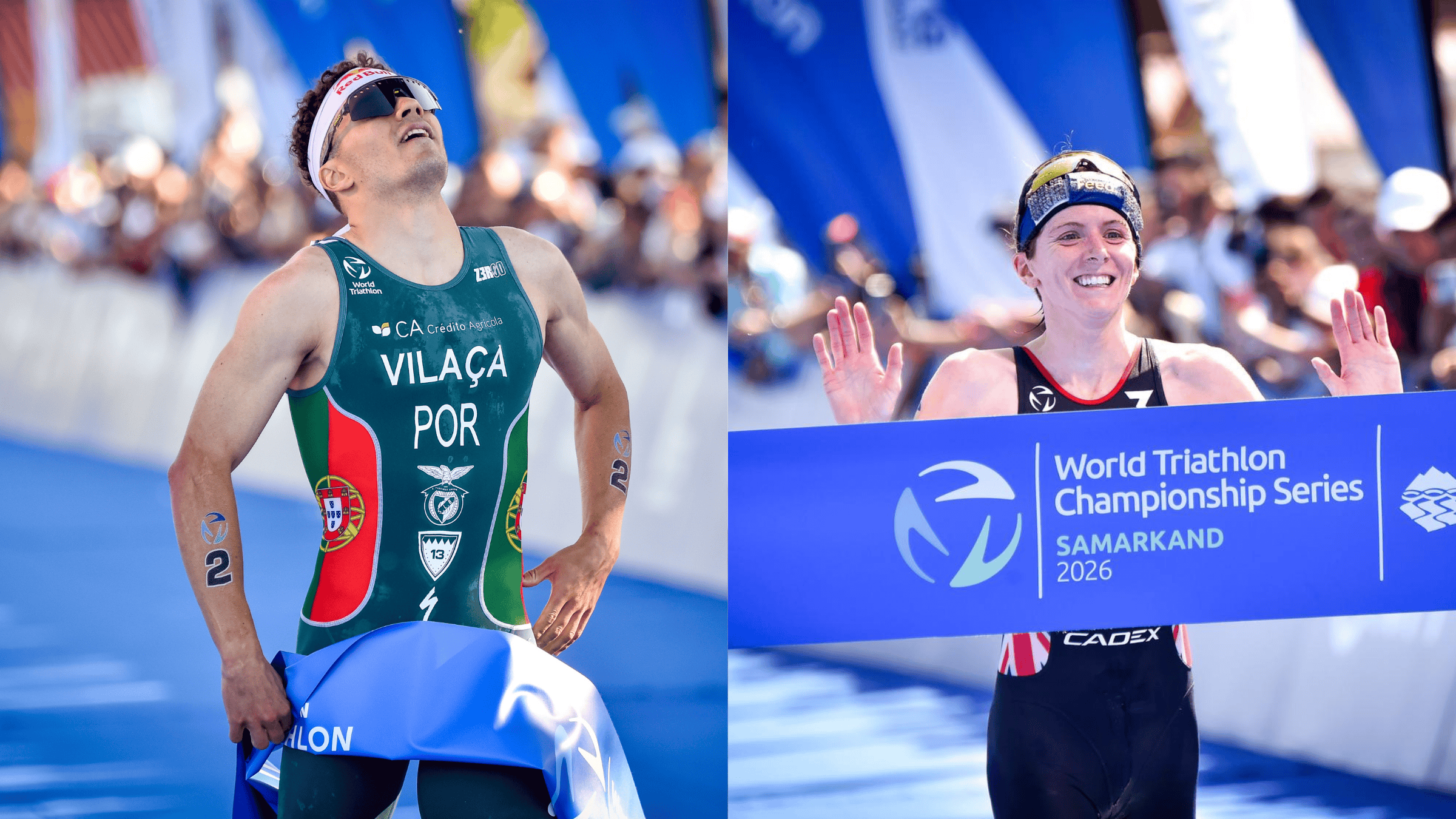 Beth Potter and Vasco Vilaça Run to Victory in Electric WTCS Opener in Samarkand